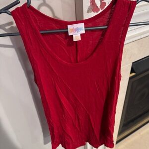Lularoe women's tank top, red, xxs